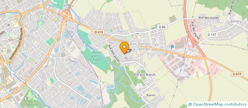 localisation de l'entreprise MADAME ALEXANDRA MOUILLERON  VILLECHETIF