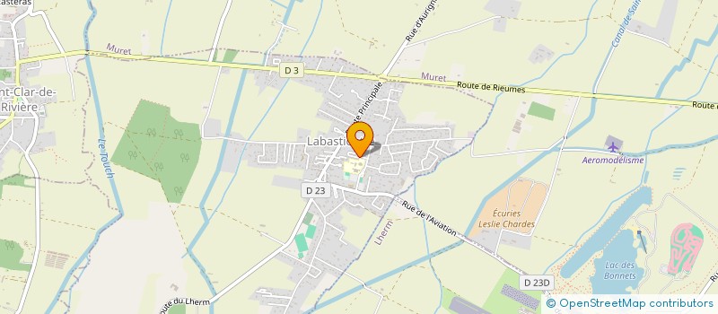 localisation de l'entreprise MADAME ALEXANDRA MOULIS  LABASTIDETTE