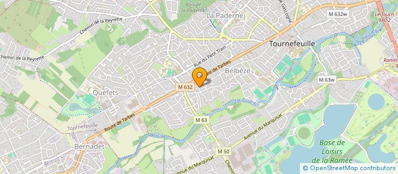 localisation de l'entreprise MADAME ALEXANDRA MOUTINHO  TOURNEFEUILLE