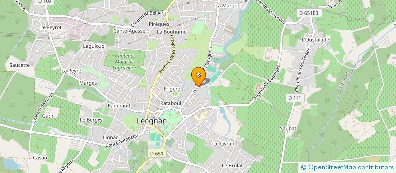 localisation de l'entreprise MADAME ALEXANDRA MOUY à LEOGNAN