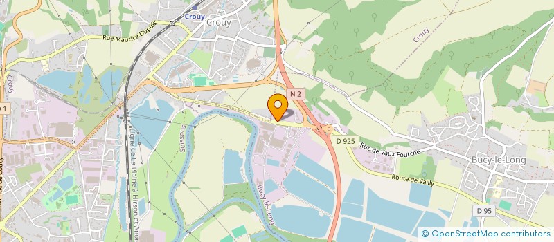 localisation de l'entreprise MADAME ALEXANDRA NANCEL  BUCY-LE-LONG