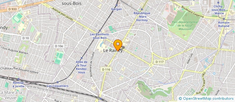 localisation de l'entreprise MADAME ALEXANDRA NASTASIA  LE RAINCY