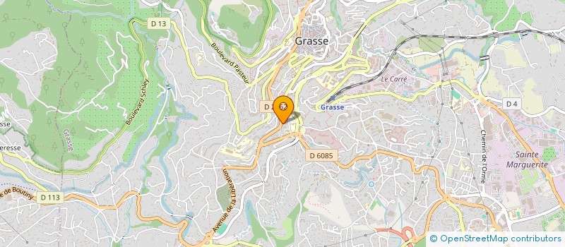 localisation de l'entreprise MADAME ALEXANDRA NEBOUT  GRASSE