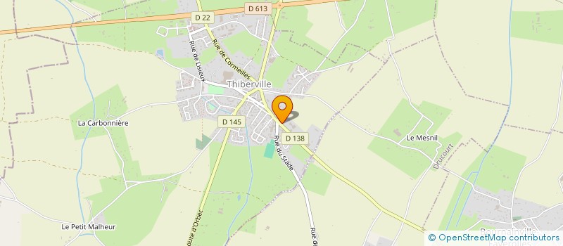 localisation de l'entreprise MADAME ALEXANDRA NEE  THIBERVILLE