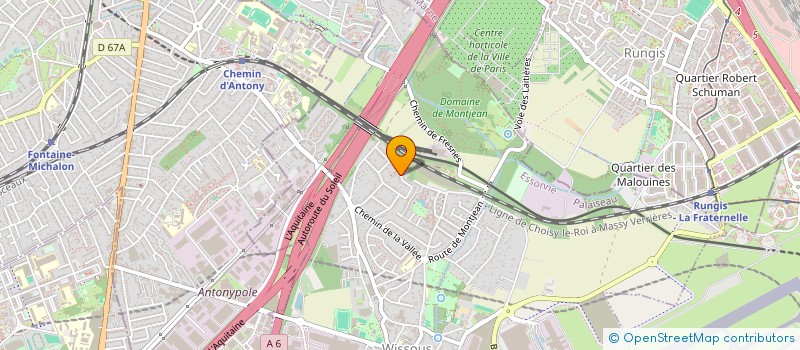 localisation de l'entreprise MADAME ALEXANDRA NEVET  WISSOUS