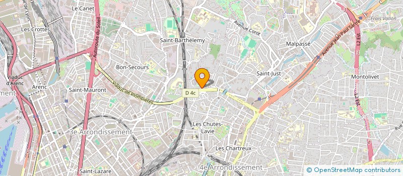 localisation de l'entreprise MADAME ALEXANDRA NGO NDJENG  MARSEILLE