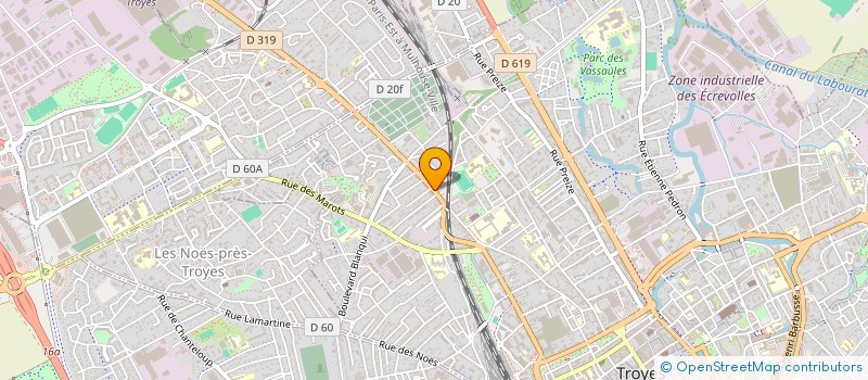 localisation de l'entreprise MADAME ALEXANDRA NGUYEN  TROYES