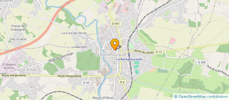 localisation de l'entreprise MADAME ALEXANDRA NINITTE à LA ROCHEFOUCAULD-EN-ANGOUMOIS