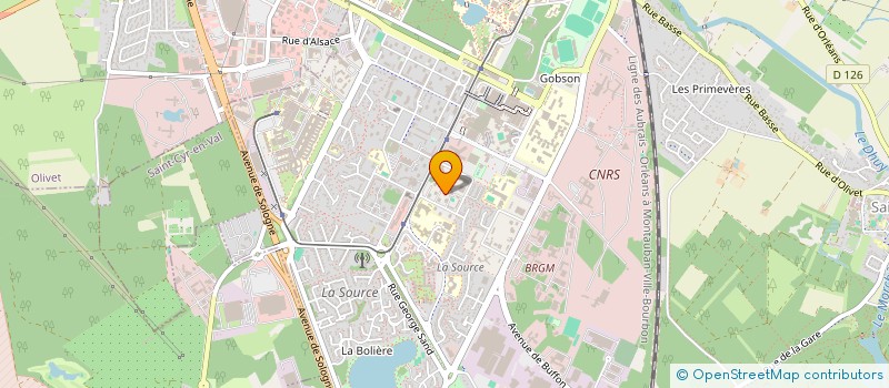 localisation de l'entreprise MADAME ALEXANDRA NOTTIN à ORLEANS