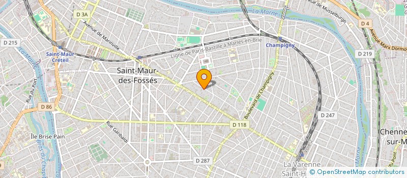 localisation de l'entreprise MADAME ALEXANDRA OGOULA TAMO-MOGTOMO à SAINT-MAUR-DES-FOSSES