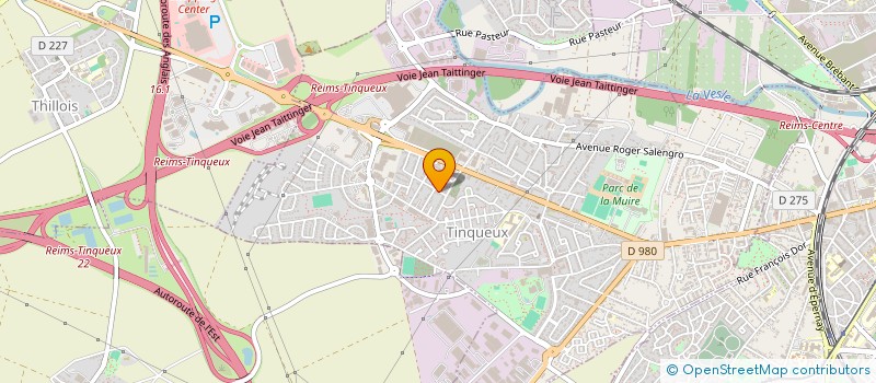 localisation de l'entreprise MADAME ALEXANDRA OISMAYO  TINQUEUX