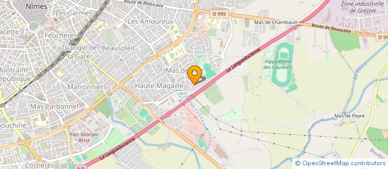 localisation de l'entreprise MADAME ALEXANDRA OLIVEIRA  NIMES