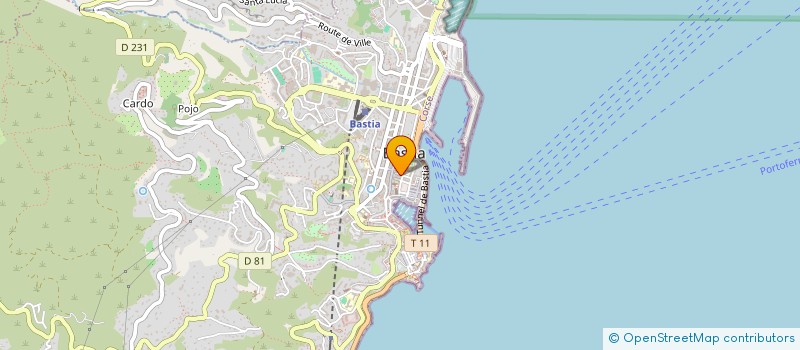 localisation de l'entreprise MADAME ALEXANDRA OLMETA à BASTIA