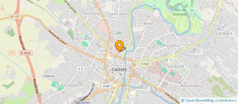 localisation de l'entreprise MADAME ALEXANDRA ORANGE  CASTRES