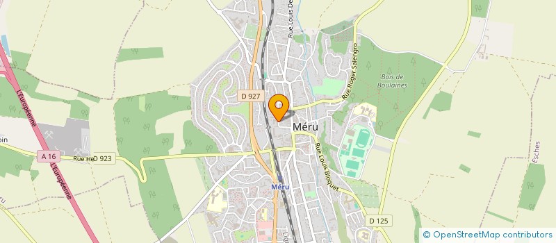 localisation de l'entreprise MADAME ALEXANDRA ORIEUX  MERU