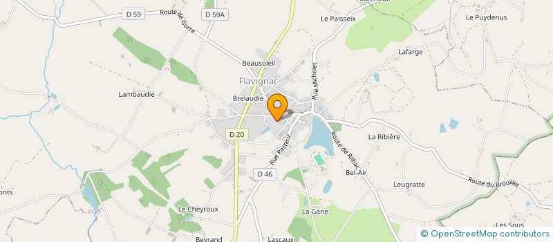 localisation de l'entreprise MADAME ALEXANDRA OULD OMAR  FLAVIGNAC