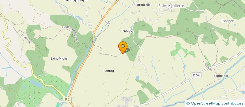 localisation de l'entreprise MADAME ALEXANDRA PAIN  MONTBARLA