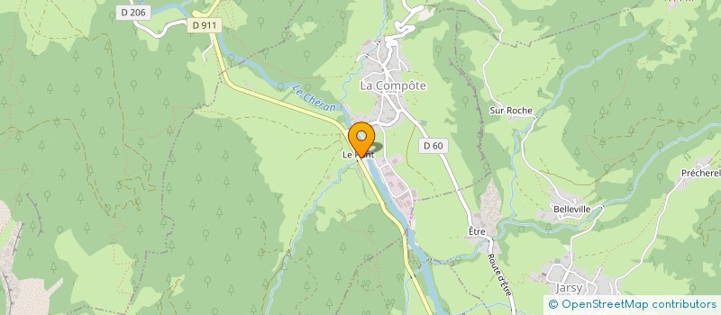 localisation de l'entreprise MADAME ALEXANDRA PAIS  LA COMPOTE