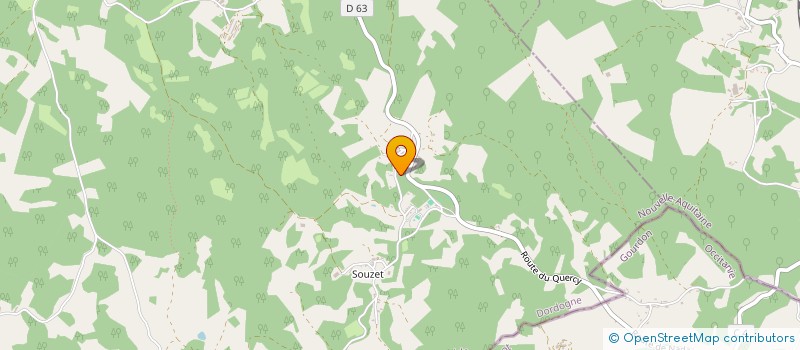 localisation de l'entreprise MADAME ALEXANDRA PALLUSSIERE  NADAILLAC