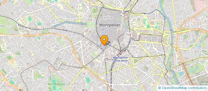 localisation de l'entreprise MADAME ALEXANDRA PANNACCI à MONTPELLIER