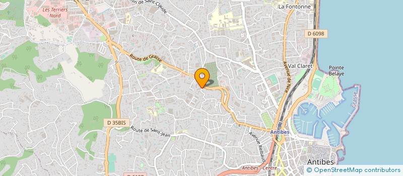 localisation de l'entreprise MADAME ALEXANDRA PAQUIS  ANTIBES