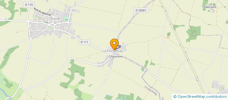 localisation de l'entreprise MADAME ALEXANDRA PARONNEAU  THAIRE