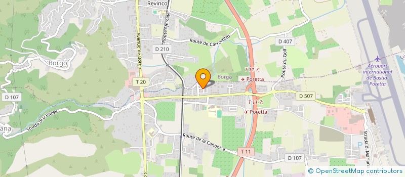 localisation de l'entreprise MADAME ALEXANDRA PASQUALINO à LUCCIANA