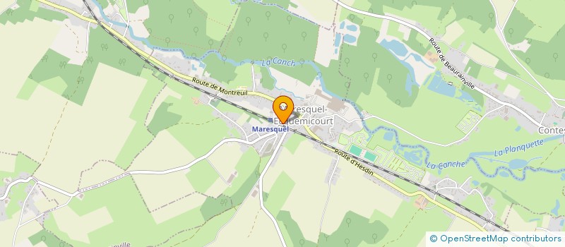 localisation de l'entreprise MADAME ALEXANDRA PAUL  MARESQUEL-ECQUEMICOURT