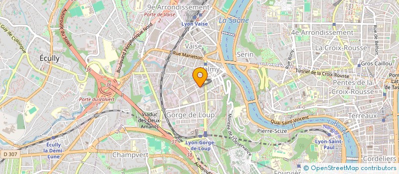 localisation de l'entreprise MADAME ALEXANDRA PAYET  LYON