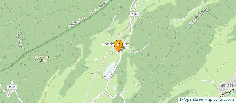 localisation de l'entreprise MADAME ALEXANDRA PEIXOTO MARTINS  RONDEFONTAINE