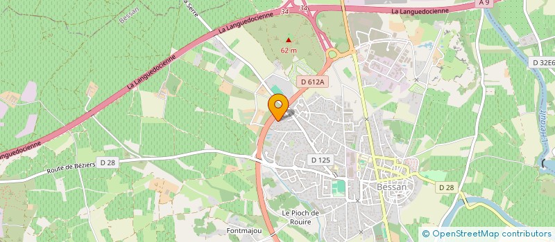 localisation de l'entreprise MADAME ALEXANDRA PEREZ  BESSAN