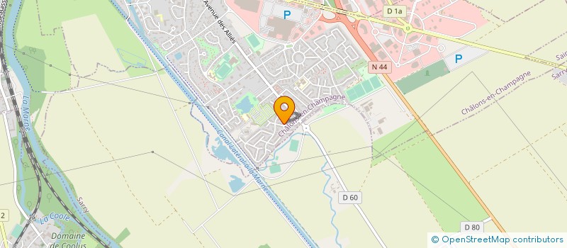 localisation de l'entreprise MADAME ALEXANDRA PEREZ à CHALONS-EN-CHAMPAGNE