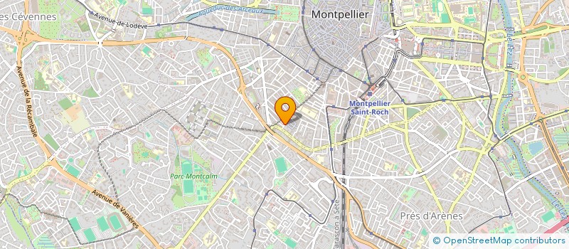 localisation de l'entreprise MADAME ALEXANDRA PERIER à MONTPELLIER