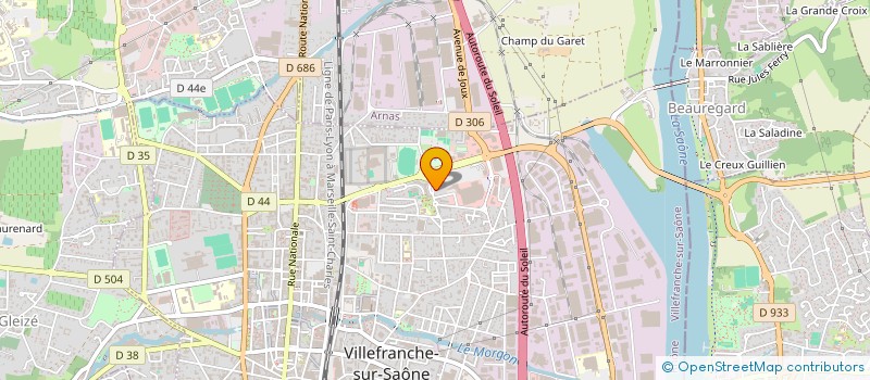 localisation de l'entreprise MADAME ALEXANDRA PERUZZETTO  ARNAS