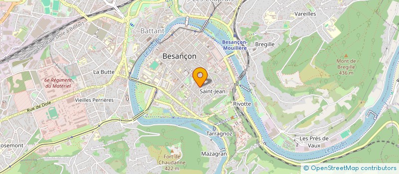 localisation de l'entreprise MADAME ALEXANDRA PERVEYRIE à BESANCON
