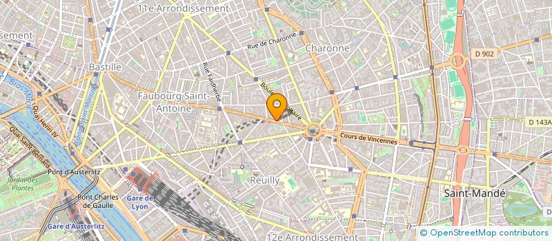 localisation de l'entreprise MADAME ALEXANDRA PETIT  PARIS 11