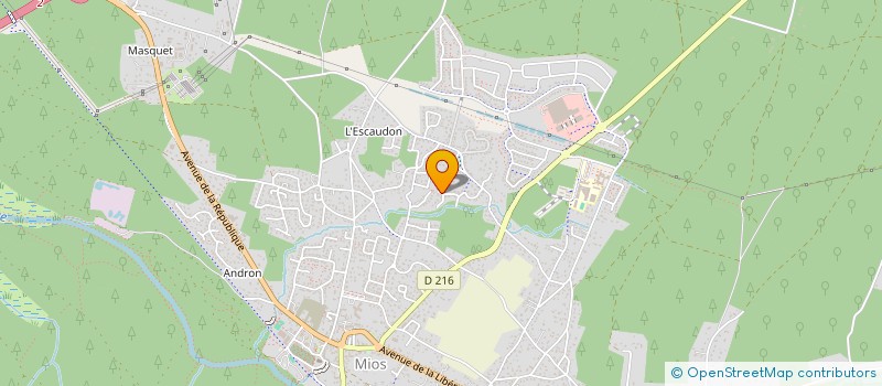 localisation de l'entreprise MADAME ALEXANDRA PETIT  MIOS