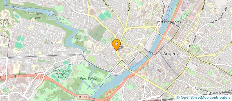 localisation de l'entreprise MADAME ALEXANDRA PICARD à ANGERS