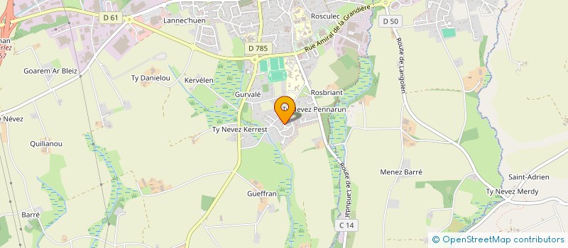 localisation de l'entreprise MADAME ALEXANDRA PICHON  BRIEC