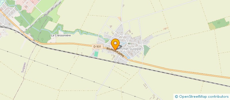 localisation de l'entreprise MADAME ALEXANDRA PIGEON  SOMME-SUIPPE