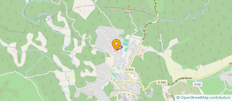 localisation de l'entreprise MADAME ALEXANDRA PILLOT à BARJOLS