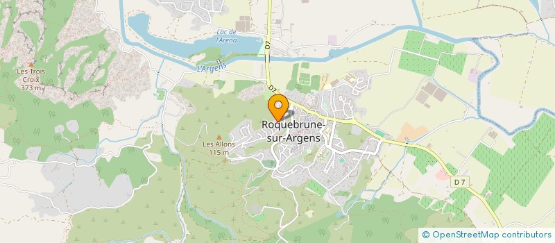 localisation de l'entreprise MADAME ALEXANDRA PINEL à ROQUEBRUNE-SUR-ARGENS