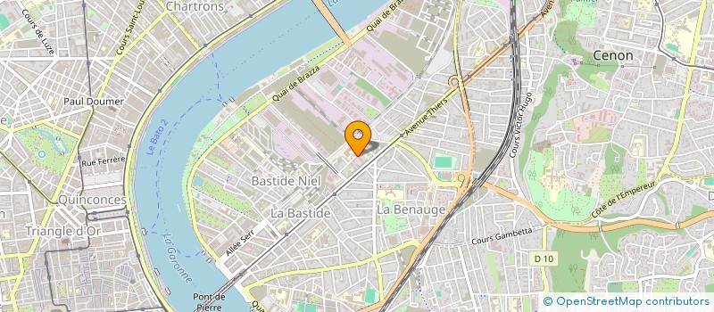 localisation de l'entreprise MADAME ALEXANDRA PINGUET  BORDEAUX