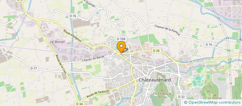 localisation de l'entreprise MADAME ALEXANDRA PIVA à CHATEAURENARD