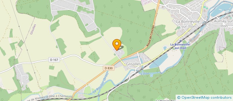 localisation de l'entreprise MADAME ALEXANDRA PLESSIX  GLISOLLES