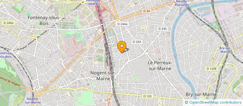 localisation de l'entreprise MADAME ALEXANDRA PLUET à LE PERREUX-SUR-MARNE