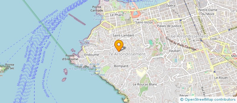 localisation de l'entreprise MADAME ALEXANDRA POLLET à MARSEILLE