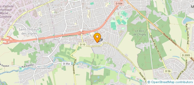 localisation de l'entreprise MADAME ALEXANDRA PORTES  LAGNY-SUR-MARNE