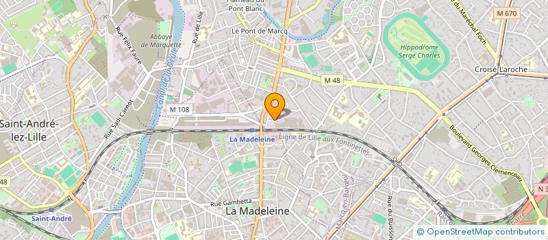 localisation de l'entreprise MADAME ALEXANDRA POUILLE à MARCQ-EN-BARŒUL
