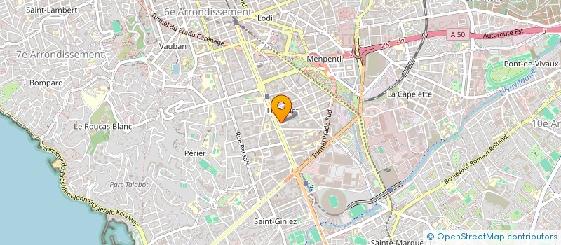 localisation de l'entreprise MADAME ALEXANDRA POZZO DI BORGO à MARSEILLE